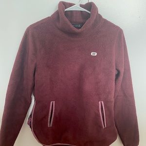 Abercrombie & Fitch Fleece Mockneck Pullover
